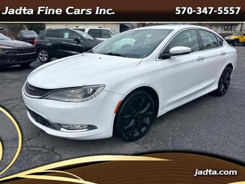 Lunar White Tri-Coat Pearl 2015 Chrysler 200 C