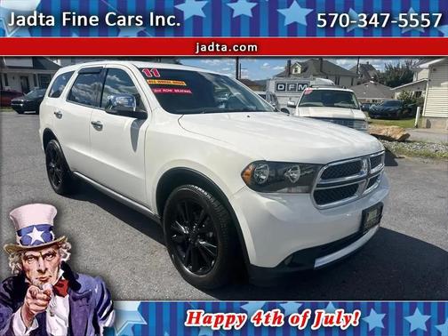 Pearl White 2011 Dodge Durango Crew