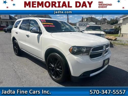 Pearl White 2011 Dodge Durango Crew