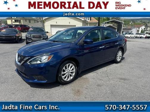 Deep Blue Pearl 2019 Nissan Sentra SV