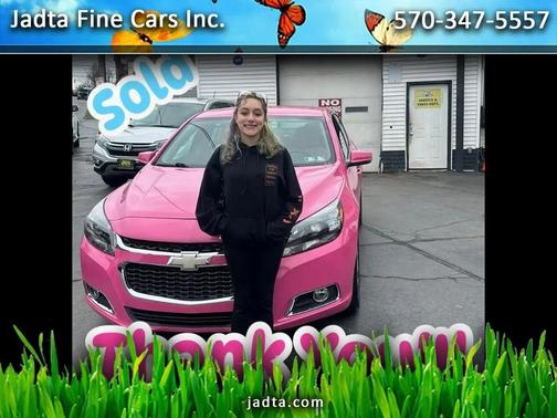 Pink 2015 Chevrolet Malibu 2LT