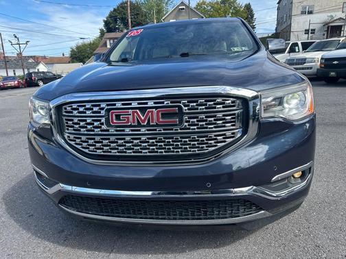 Blue Steel Metallic 2018 GMC Acadia Denali