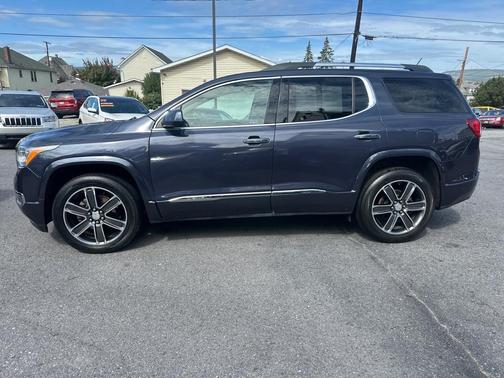 Blue Steel Metallic 2018 GMC Acadia Denali