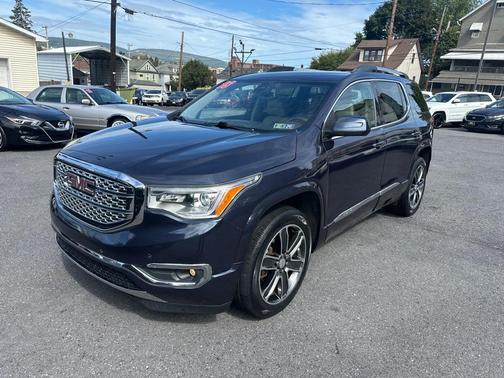 Blue Steel Metallic 2018 GMC Acadia Denali
