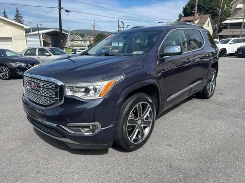 Blue Steel Metallic 2018 GMC Acadia Denali