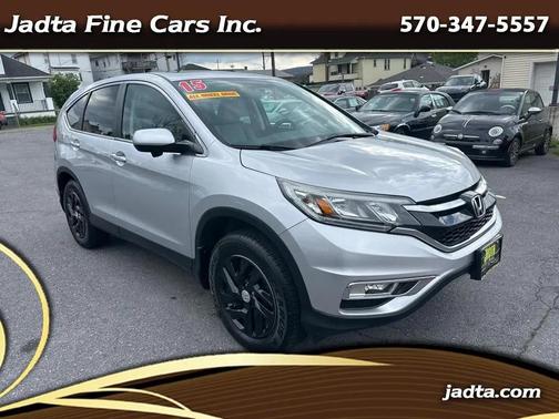 Alabaster Silver Metallic 2015 Honda CR-V EX