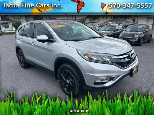 Alabaster Silver Metallic 2015 Honda CR-V EX