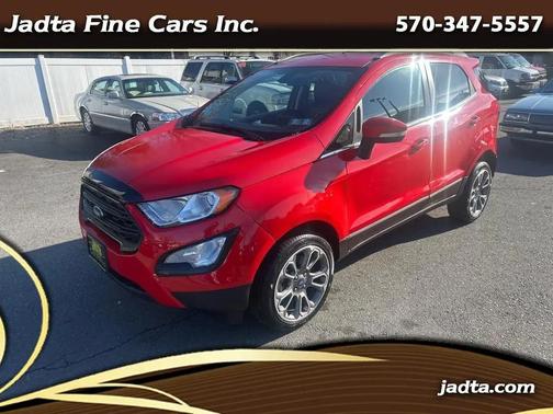 Red 2021 Ford EcoSport Titanium