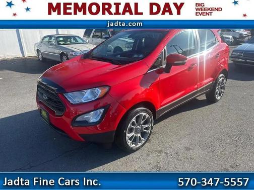 Red 2021 Ford EcoSport Titanium