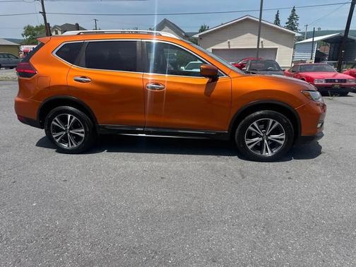 Monarch Orange 2017 Nissan Rogue SL