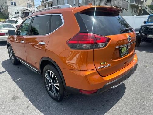 Monarch Orange 2017 Nissan Rogue SL