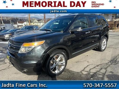 Tuxedo Black Metallic 2013 Ford Explorer Limited