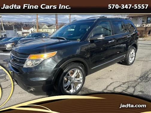 Tuxedo Black Metallic 2013 Ford Explorer Limited