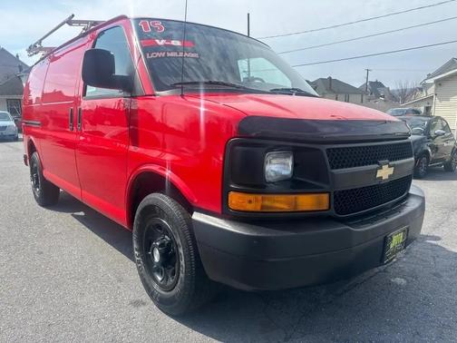 Red Hot 2015 Chevrolet Express 2500 Work Van