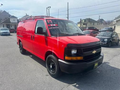 Red Hot 2015 Chevrolet Express 2500 Work Van