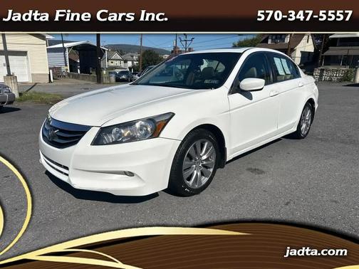 Taffeta White 2012 Honda Accord EX-L