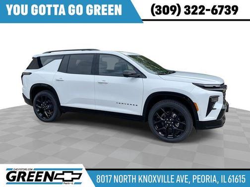 Polar White 2026 Chevrolet Traverse RS