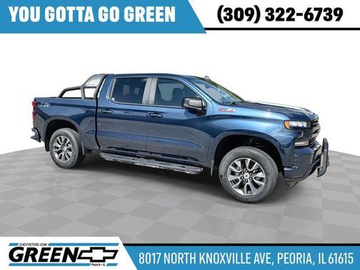 Northsky Blue Metallic 2021 Chevrolet Silverado 1500 RST