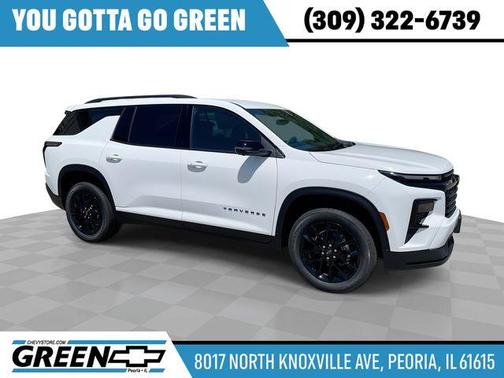 Summit White 2026 Chevrolet Traverse LT