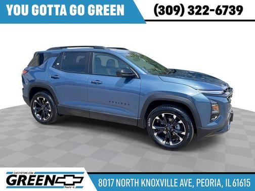 Lakeshore Blue Metallic 2025 Chevrolet Equinox RS