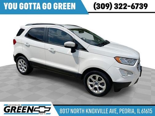 Diamond White 2018 Ford EcoSport SE