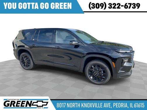 Mosaic Black Metallic 2024 Chevrolet Traverse LS