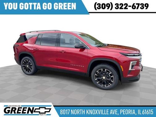 Radiant Red 2026 Chevrolet Traverse LT