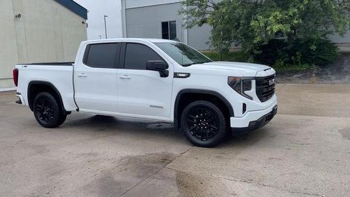 Summit White 2023 GMC Sierra 1500 Elevation