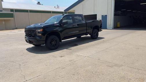 Black 2026 Chevrolet Silverado 1500 Custom Trail Boss