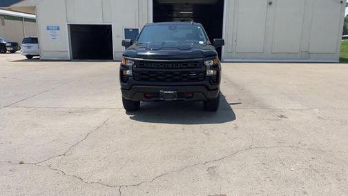 Black 2026 Chevrolet Silverado 1500 Custom Trail Boss