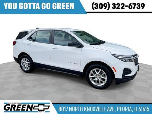Summit White 2024 Chevrolet Equinox LS