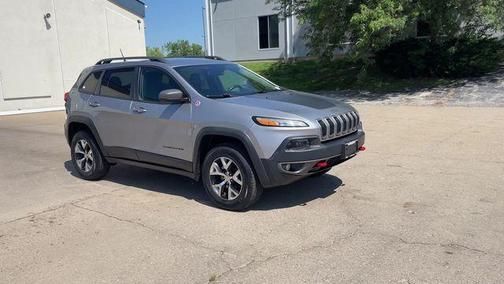 Billet Silver Metallic Clearcoat 2015 Jeep Cherokee Trailhawk