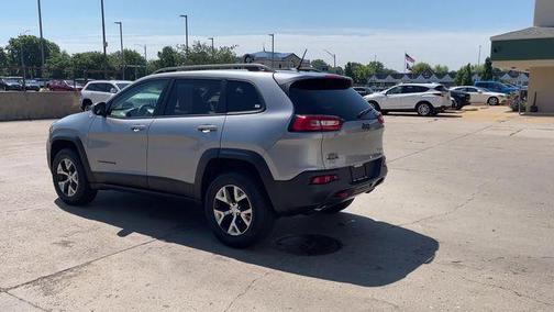 Billet Silver Metallic Clearcoat 2015 Jeep Cherokee Trailhawk