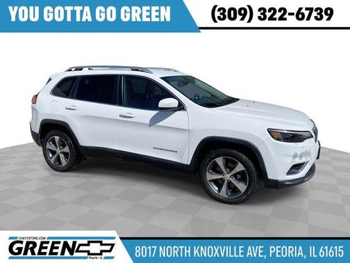 Bright White Clearcoat 2019 Jeep Cherokee Limited