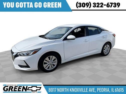 Cloud White 2022 Nissan Sentra S