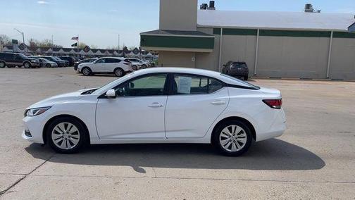 Cloud White 2022 Nissan Sentra S
