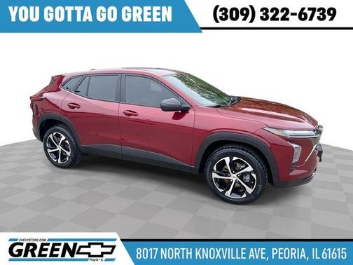Crimson Metallic 2024 Chevrolet Trax 1RS