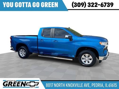 Glacier Blue Metallic 2023 Chevrolet Silverado 1500 LT
