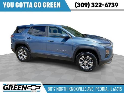 Lakeshore Blue Metallic 2025 Chevrolet Equinox LT