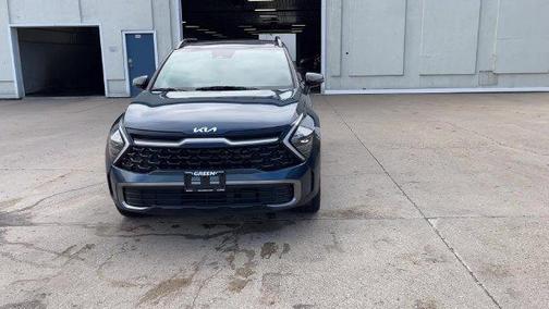 Blue 2024 Kia Sportage Plug-In Hybrid X-Line