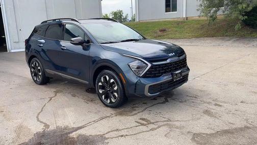 Blue 2024 Kia Sportage Plug-In Hybrid X-Line