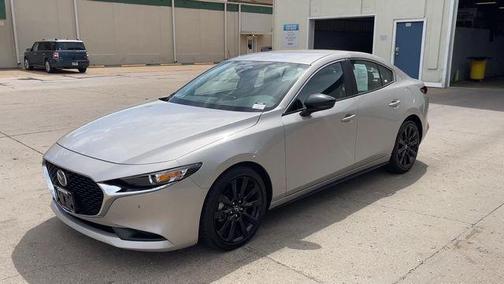 Platinum Quartz Metallic 2024 Mazda Mazda3 FWD w/Select Package