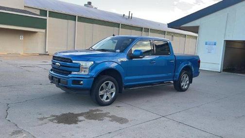 Velocity Blue Metallic 2019 Ford F-150 Lariat