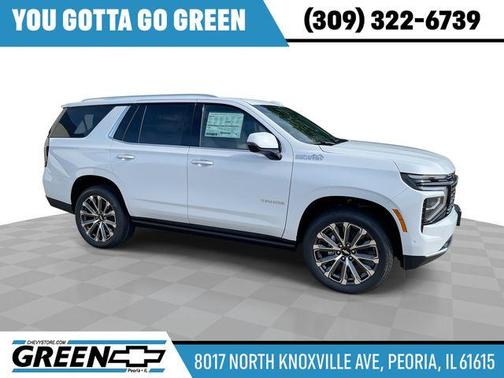 Polar White 2026 Chevrolet Tahoe High Country