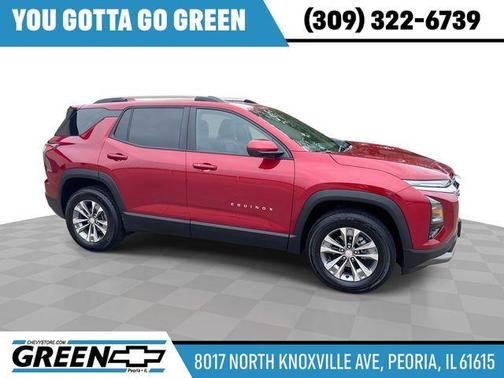 Radiant Red 2025 Chevrolet Equinox LT