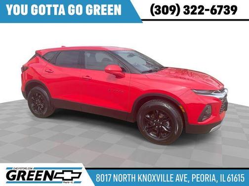 Red 2020 Chevrolet Blazer 1LT