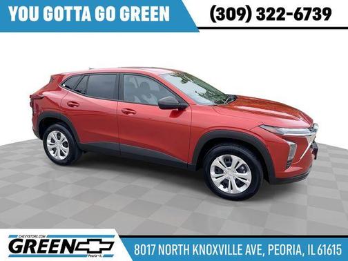 Cayenne Orange Metallic 2024 Chevrolet Trax LS