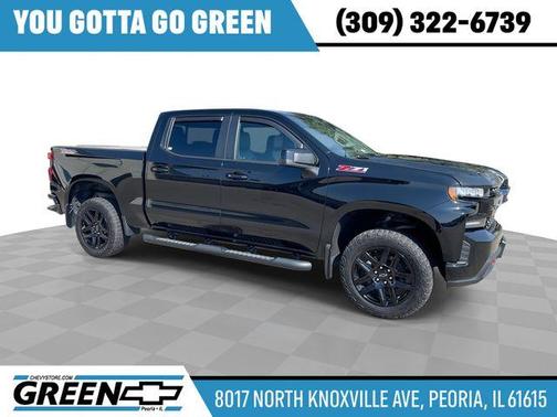Black 2022 Chevrolet Silverado 1500 Limited LT Trail Boss
