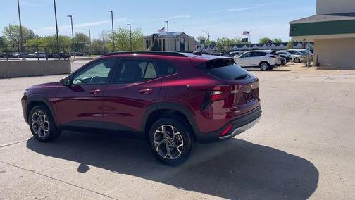 Crimson Metallic 2024 Chevrolet Trax LT