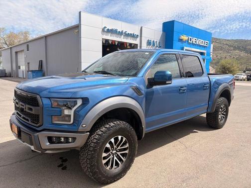 Ford Performance Blue Metallic 2019 Ford F-150 Raptor